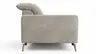 Sofa Tulsa KV - 2,5-Sitzer, inkl. Kopfteilverstellung, Stoff, Graubeige