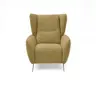 Sessel EILA - Stoff, Senfgelb