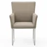 Armlehnstuhl Cosyra - Stoff, Beige
