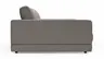 Megasofa Juni Lounge - B ca. 292 cm, Leder, Silbergrau