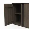 Sideboard Saratoga - Buche massiv, silbergrau geölt