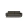 Sofa Arona - 2-Sitzer, Stoff, Anthrazit