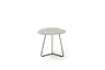 Ecktisch Fano - LBH ca. 59x50x50 cm, HPL Laminat, Granit