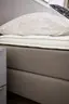 Boxspringbett Valencia - Liegefläche ca. 160x200 cm, Stoff, Mauve