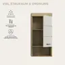 Hängeschrank - B ca. 37 cm, Evoke Eiche Nachbildung, Kaschmir
