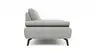Sofa Theodor – 2-Sitzer inkl. Armlehne/Sitztiefe verstellbar, Stoff, Beige