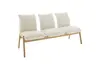 Bank - Stoff, Beige