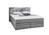 Boxspringbett- Liegefläche ca. 180x200 cm, Stoff, Grau, Basic