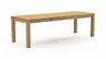 Esstisch Dinner - verlängerbar, LB ca. 180x90 cm, Wildeiche massiv