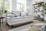 Sofa Lakeville 2 - 2-Sitzer inkl. Schlaffunktion mit Bettkasten, Stoff, Natur