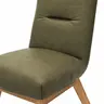 Stuhl Calgary - Leder, Olive