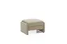 Hocker EM Dublin 2.0 - Leder, Taupe