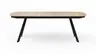 Esstisch Dinner - ausziehbar, LB ca. 220x100 cm, Eiche massiv