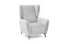 TV-Sessel - Relaxfunktion, Stoff, Silberfarben