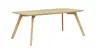 Esstisch Phoenix - LB ca. 100x200 cm, Eiche massiv, bianco geölt
