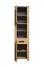Hochschrank - B ca. 53 cm, Eiche Dekor