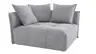 Ecksofa Palazzina - Ecke, Stoff, Graubeige