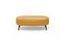 Hocker CARLLOTA - LB. ca. 125x73 cm, Stoff, Kurkuma