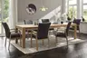 Esstisch 5000 - ausziehbar, LB ca. 180x90 cm, Eiche massiv, Bianco