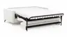 Schlafsofa Laredo - 2,5-Sitzer inkl. Schlaffunktion, Stoff, Offwhite