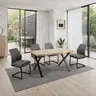 Freischwinger - Stoff, Vintage Anthrazit