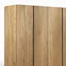 Drehtürenschrank Loretto - B ca. 280 cm, Melamin Astig hell