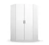 Eckschrank RHONDA- B ca. 117 cm, Weiß