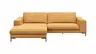Ecksofa Solano - Longchair Links mit 1,75-Sitzer, Stoff, Mango