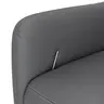 Relaxsessel Rufus - inkl. Relaxfunktion, Leder, Anthrazit