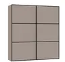 Schwebetürenschrank JOIN IT- B ca. 202 cm, Nougat