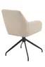 Armlehnstuhl - drehbar, Stoff, Beige