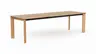 Esstisch Hillsboro - ausziehbar, LB ca. 180x95 cm, Wildeiche massiv