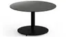 Couchtisch Camas - LBH ca. 75x75x42 cm, Keramik, Schwarz
