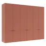 Drehtürenschrank Matera - BTH ca. 301x60x235 cm, Lack Matt, Pfirsich