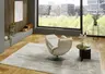 Fernsehsessel - Gr. M, Relaxfunktion, Leder, Pearl