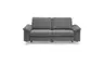 Sofa CALM PLUS - 3-Sitzer, Microfaser, Anthrazit