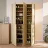 Schuhschrank FAID- B ca. 109 cm, Gelb