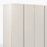 Drehtürenschrank Loretto - B ca. 280 cm, Melamin, Perlmutt