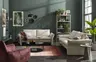 Sofa Gotera -  2,5-Sitzer inkl. Rückenlehne verstellbar, Stoff, Natur