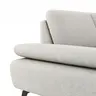 Sofa Theodor – 2-Sitzer inkl. Armlehne/Sitztiefe verstellbar, Stoff, Beige