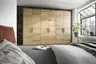Drehtürenschrank Colorado - B. ca. 307 cm, Wildeichefurnier natur