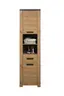 Hochschrank - B ca. 53 cm, Eiche Dekor