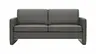 Sofa Arima - 2,5-Sitzer, Leder, Anthrazit