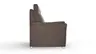 Sofa Arima  H - 2,5-Sitzer inkl. Sitzvorzug (motorisch) und Armlehnen verstellbar, Stoff, Dunkelbraun