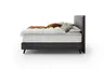 Boxspringbett Navelli 1 - Liegefläche ca. 180x200 cm, Stoff, Grau