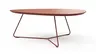 Couchtisch Fano - LBH ca. 87x78x33 cm, Fenix, Siena