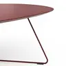 Couchtisch Fano - LBH ca. 121x75x38 cn, Fenix, Bordeaux