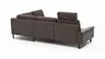 Ecksofa Enna - 3-Sitzer mit Ecke rechts, Leder Mocca