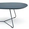 Couchtisch Fano - LBH ca. 87x78x33 cm, Fenix dunkelblau