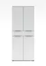 Büroschrank - B ca. 80 cm, Weiß